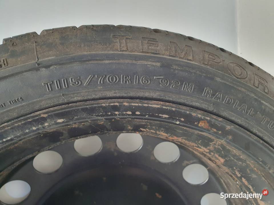 KOŁO DOJAZDOWE dojazdówka 11570 R16 2160115 lubelskie Chełm