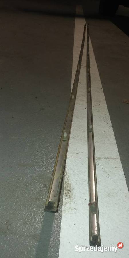 Audi 80 B1 2 listwy boczne listwa boczna chrom mazowieckie Wilga sprzedam