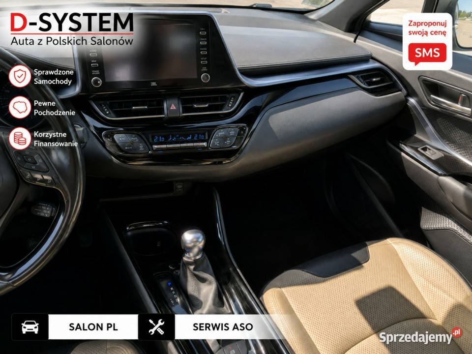 Toyota CHR CHR 20r Salon Polska 184 ECtv garażowany podlaskie Białystok