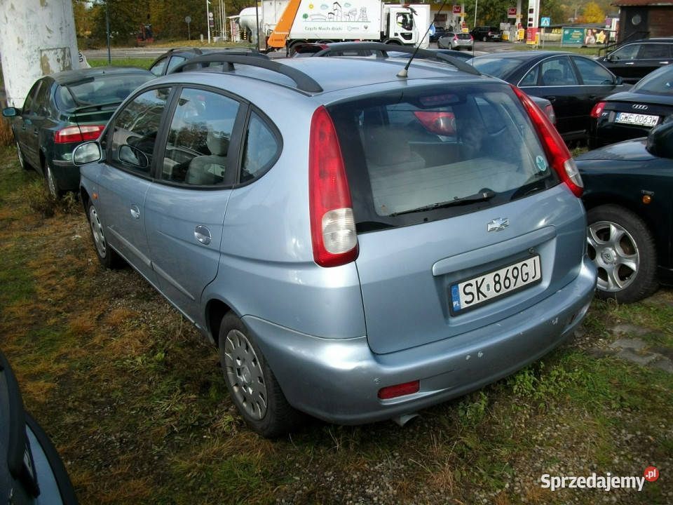 Chevrolet Rezzo 16 benzyna 77 KW niebieski Katowice