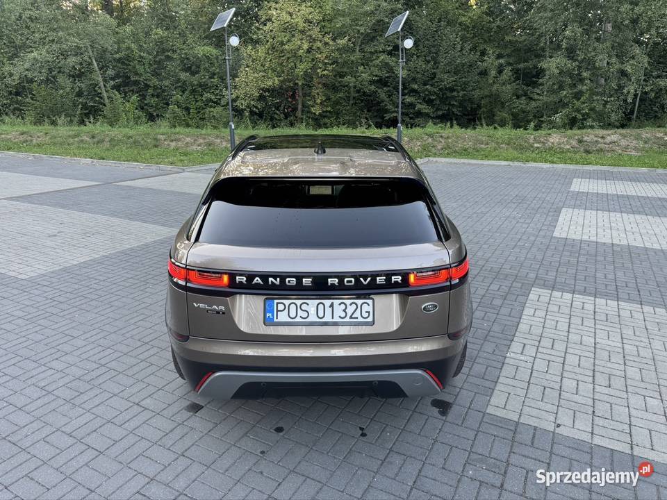 Land Rover Range Rover Velar Salon Polska 20 d autoalarm Range Rover Velar śląskie Radziechowy