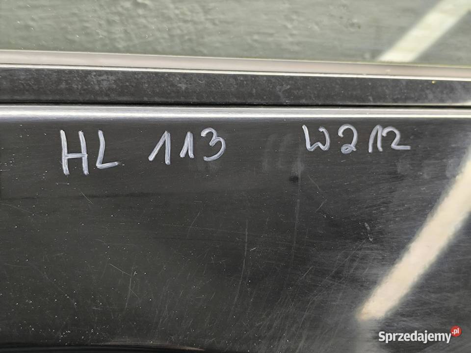 DRZWI PRAWY PRZÓD KOMPLETNE EKLASA W212