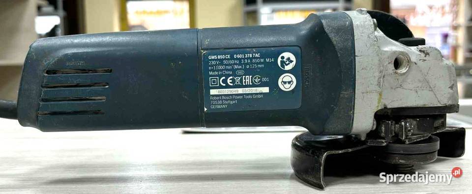 Szlifierka Kątowa Bosch Profesional GWS 850 CE