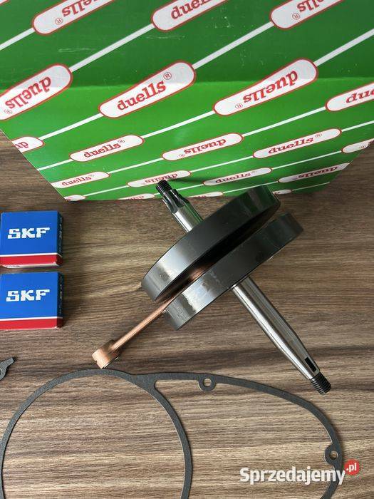 NOWY KOMPLETNY WAŁ KORBOWY DUELLS ŁOŻYSKA Bielsko-Biała