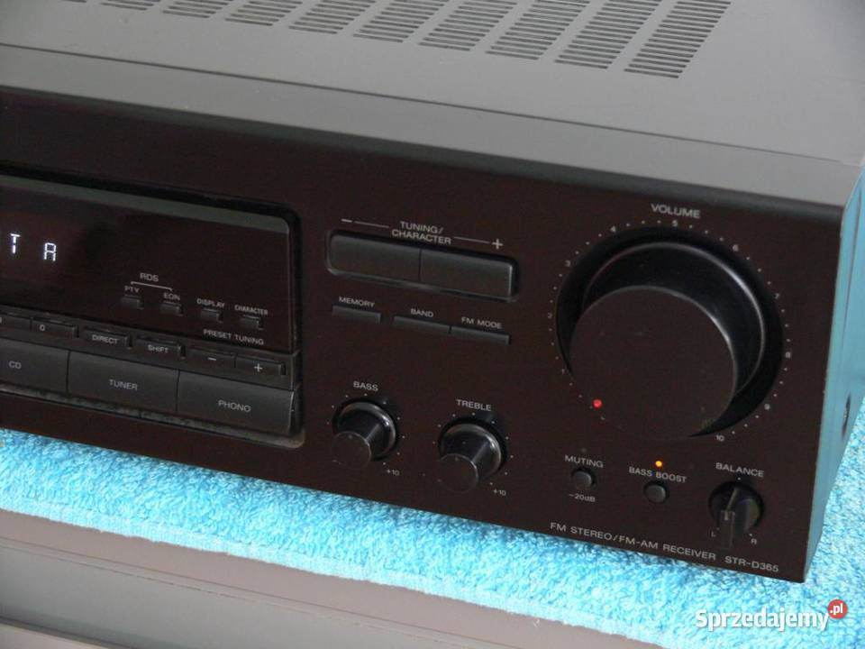 Amplituner Sony STRD365 RDS mocny i sprawny Jasło