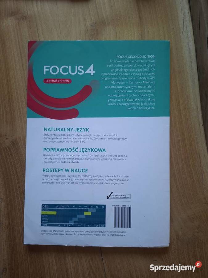 Podręcznik do języka angielakiego Focus 4 Radomsko sprzedam