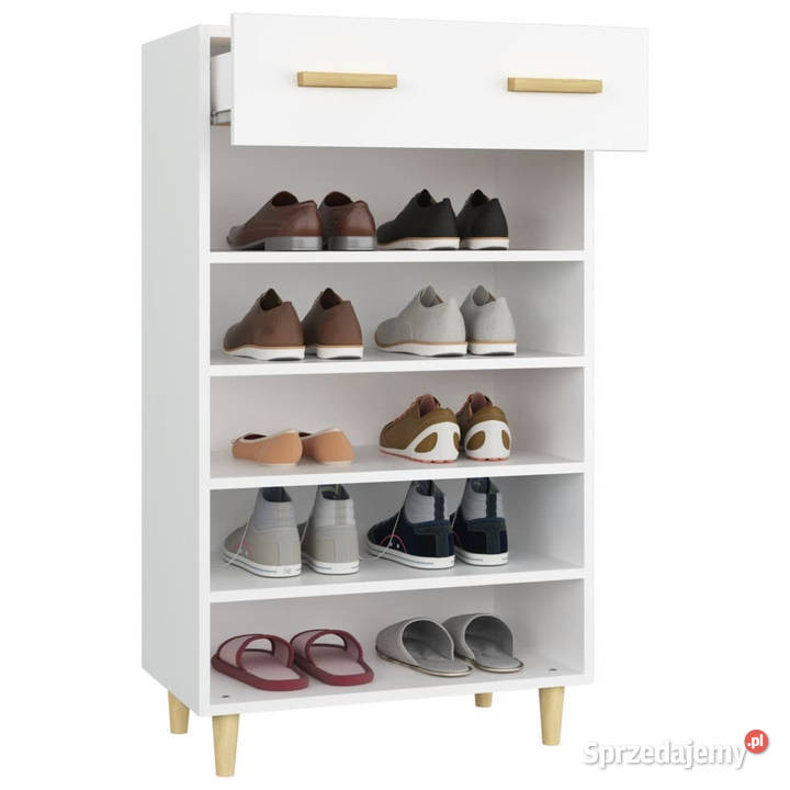 Szafka na buty biała 60x35x105 materiał Warszawa sprzedam
