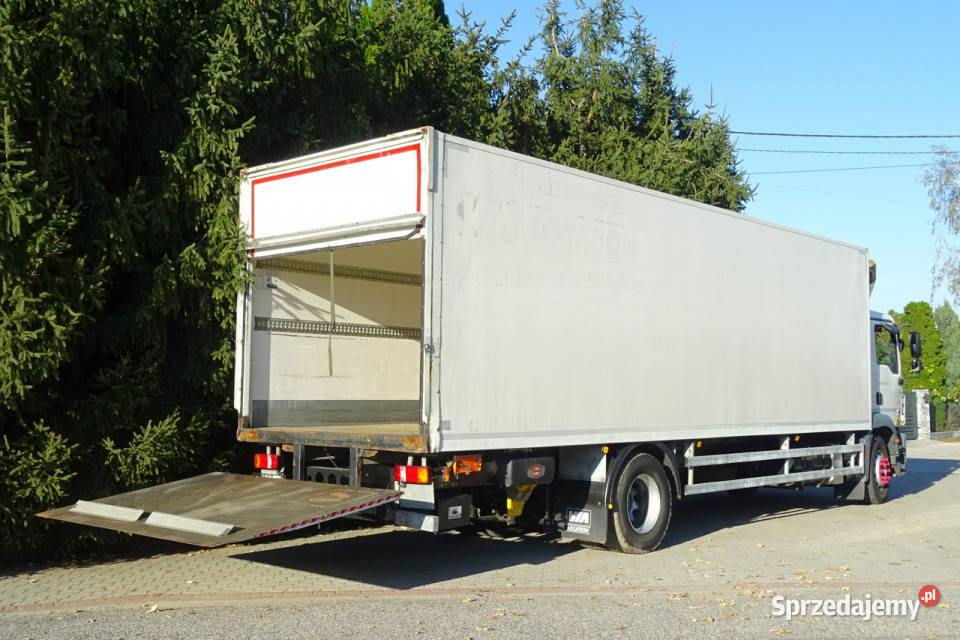 MAN TGM 18290 Euro 6 kontener 21 pal ład11030 pełny VAT Góra Kalwaria
