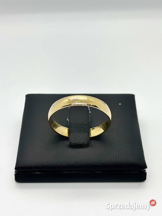 Złota obrączka pr 585 350g Rozmiar 22 złoto Elbląg