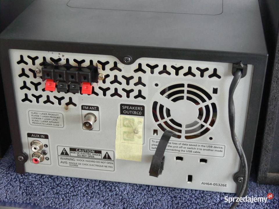 Wieża Samsung MMC330 z kol CD USB mp3 AUX RDS podkarpackie sprzedam