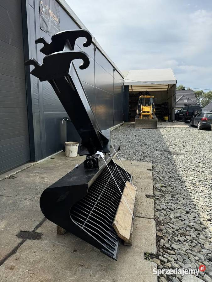 Łyżka skarpowa hydrauliczna ażurowa 220 z Osprzęt roboczy