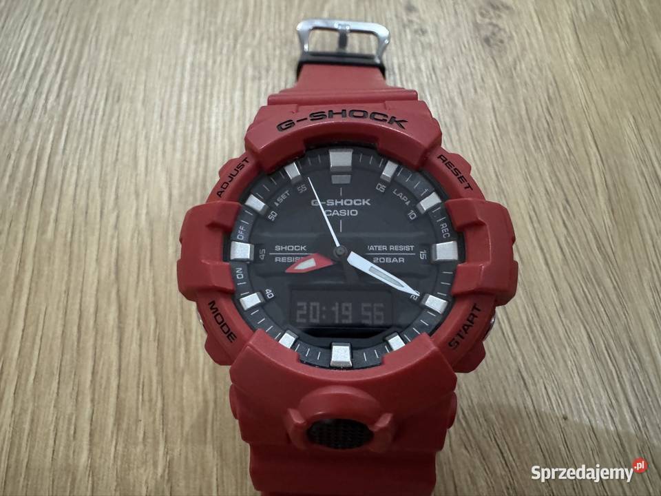 Casio GA800 czerwony Kalisz