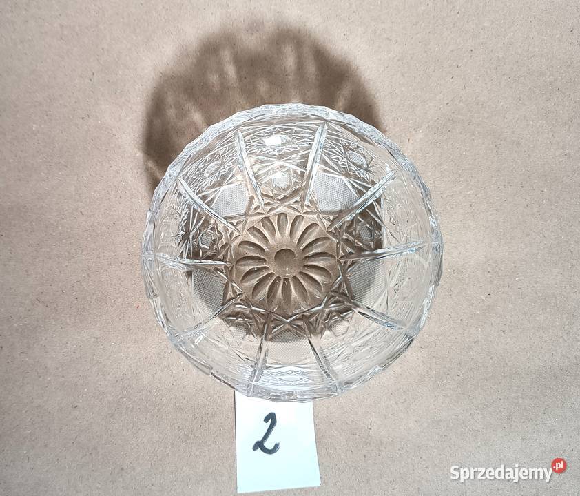 Miseczka kryształowa mała miska kryształowa sprzedam