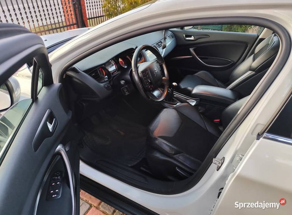 C5 CITROEN Sedan Biała perła Bluehdi manual bez Tłuszcz