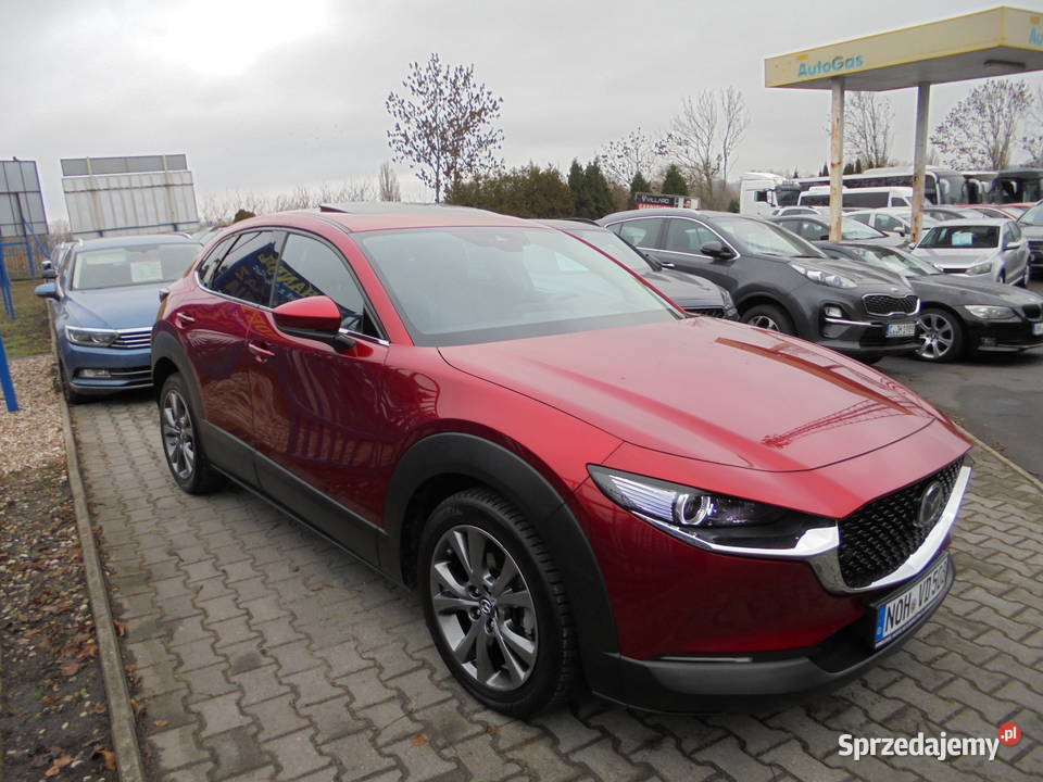 Mazda CX30 20 KAT 186 HybrBenzyna 2021r światła LED Bydgoszcz sprzedam
