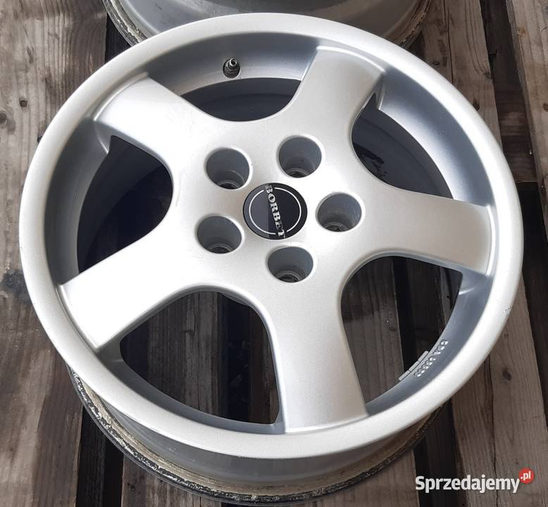 4 FELGI ALUMINIOWE BORBET 7JX16H2 5X120 ET40 VW Koła i felgi dolnośląskie Mielęcin