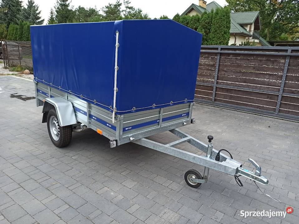 Przyczepka Suski 250x125 Przyczepa 750 Resor mazowieckie Mroków