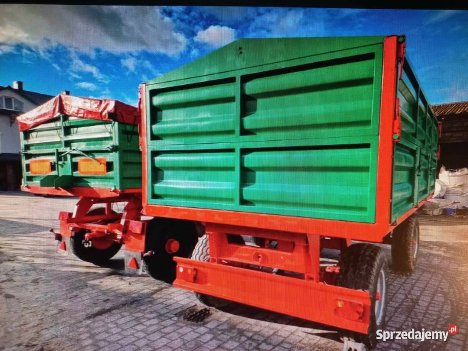 Przyczepa rolnicza Autosan D55 nieuszkodzony Węgleszyn