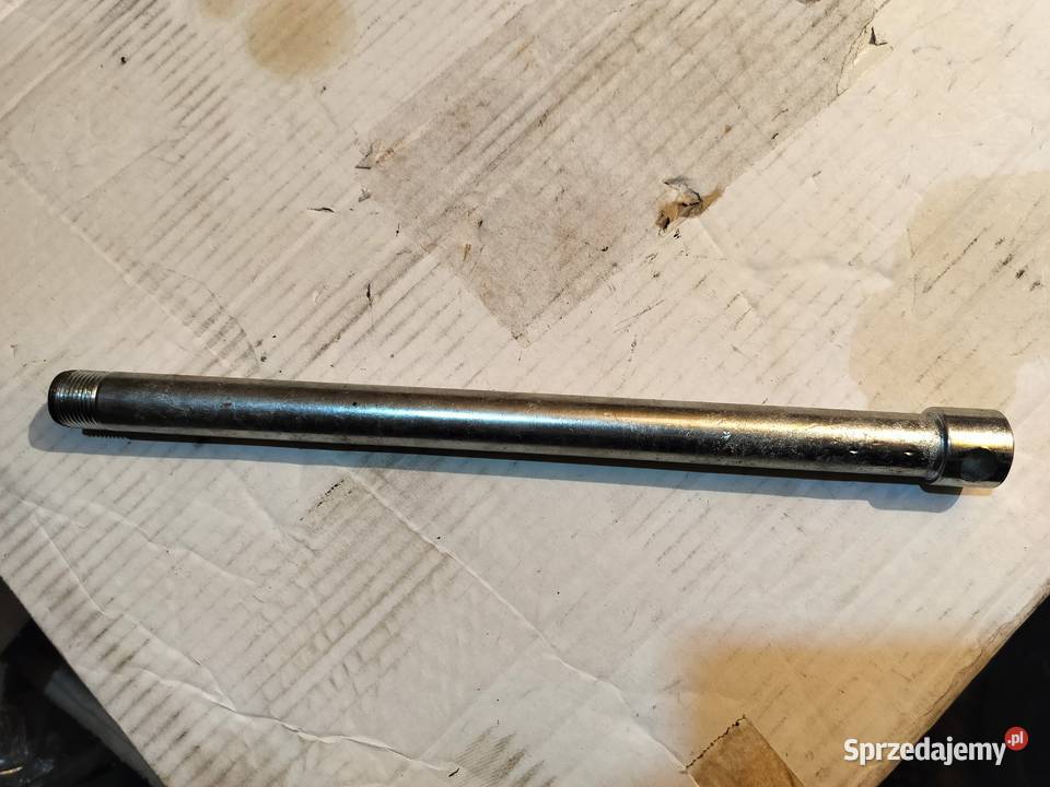 JUNAK M10 ORYGINALNA OS KOLA TYLNEGO NOWY CHROM Kęty