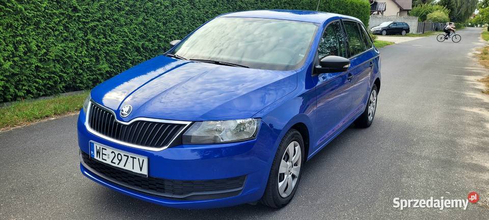 Skoda Rapid 10 TSI 95 2018r SalonPL 120TyśKm