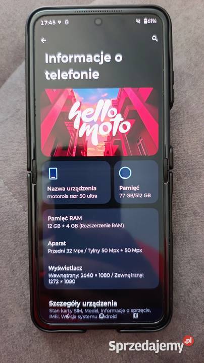 Motorola razr 50 ultra Kępno