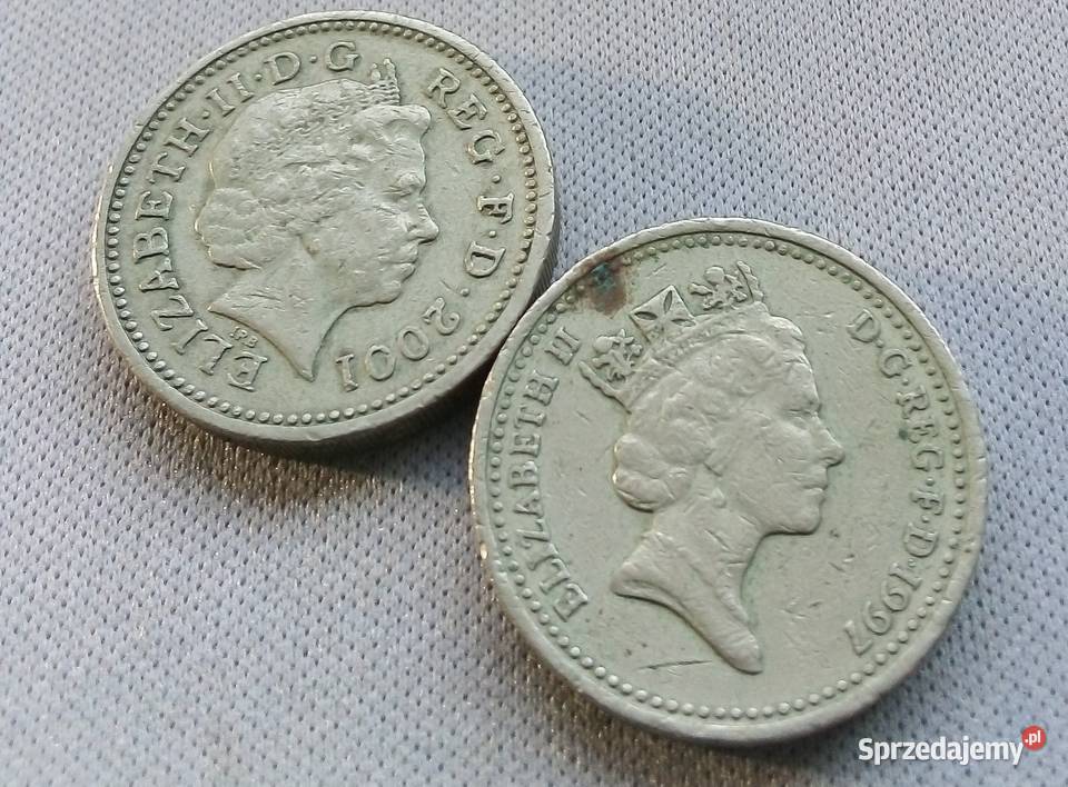 WIELKA BRYTANIA2X ONE FUNNT2001 r 1997 r