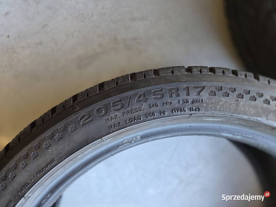 4 opony zimowe Dunlop SP Winter Sport 4D RF 45 Warszawa