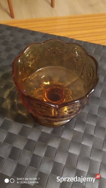 Pucharek Stokrotki Ząbkowice design prl Porcelana i szkło Tomaszów Mazowiecki