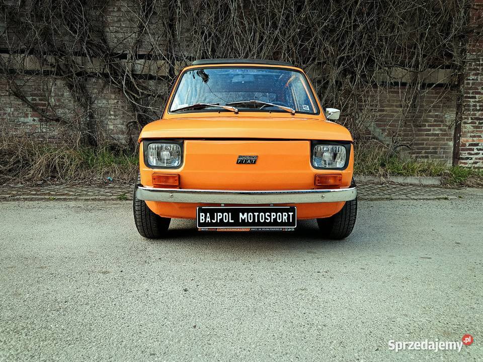 Fiat 126 Rozsuwany Dach BBS Cult Style VAT marża Dąbrowa Górnicza sprzedam