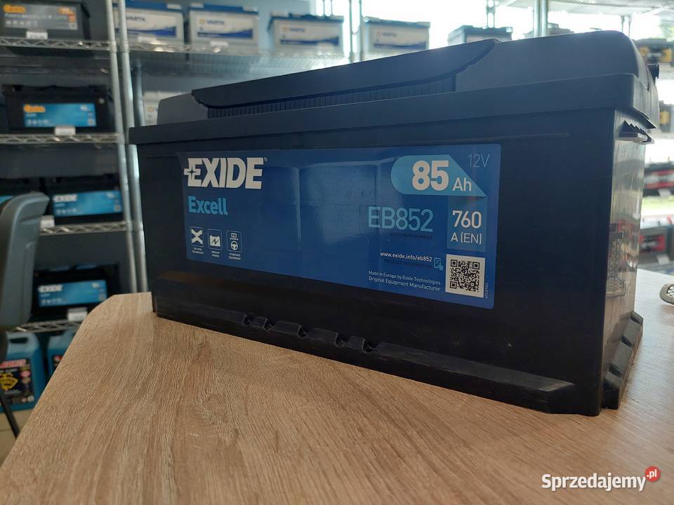 NOWY Akumulator Exide Excell 85Ah 760A EN PRAWY Ełk sprzedam