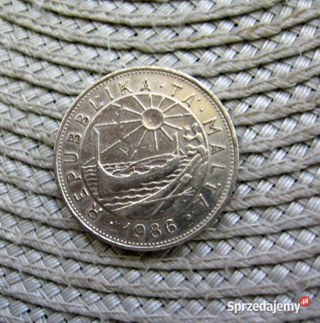 Malta 1 Lir 1986r Kalisz
