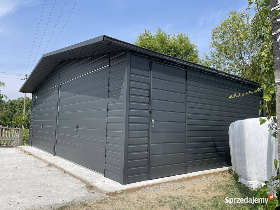 Garaż blaszany 7x5 Wzmocniony PROFILAMI Kalisz sprzedam