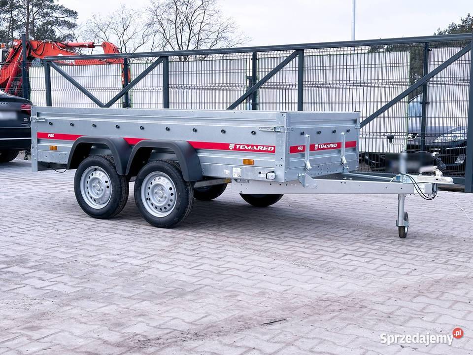Nowa Przyczepa TEMARED PRO 26122 Samochodowa 522kg Bydgoszcz
