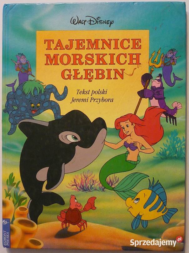 TAJEMNICE MORSKICH GŁĘBIN PRZYGODY ARIEL WALT Zamość sprzedam