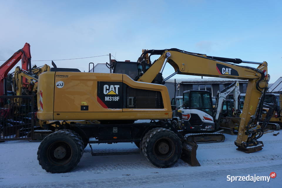 Koparka kołowa CAT M 318 F 2016 sprzedam
