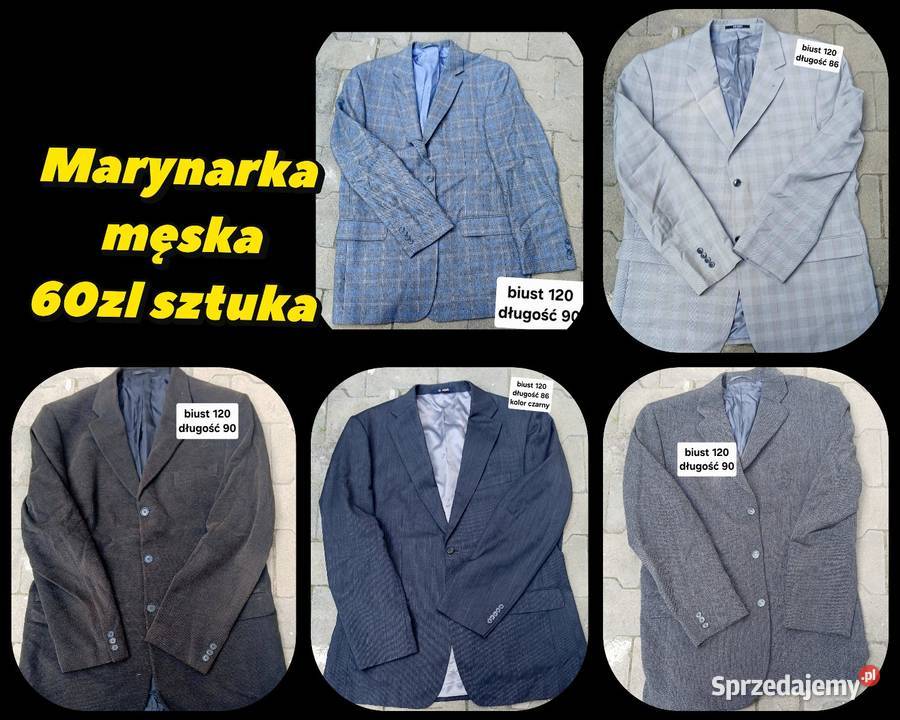 Marynarka męska lubelskie Hrubieszów