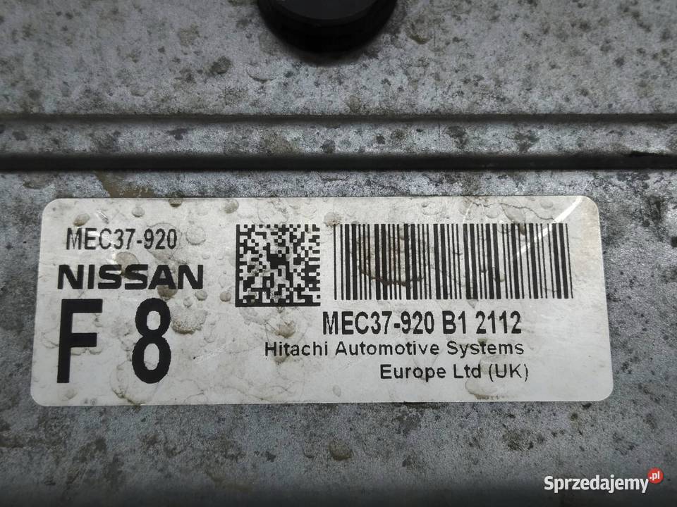 STEROWNIK SILNIKA MEC37920 B1 2112 14 B 88 sprzedam