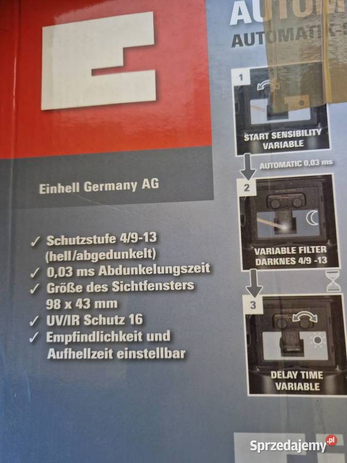 MASKA SPAWALNICZA SAMOŚCIEMNIAJĄCA DO SPAWANIA wielkopolskie Głogowa