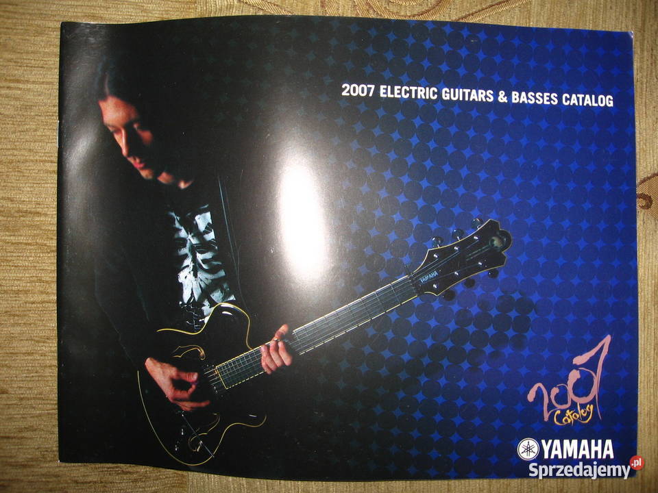 Yamaha Electric Guitars Basses Catalog 2007 Kępice