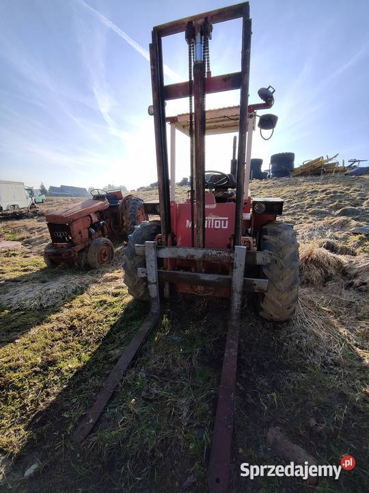 Terenowy Wózek Widłowy Widlak MANITOU MB20C małopolskie