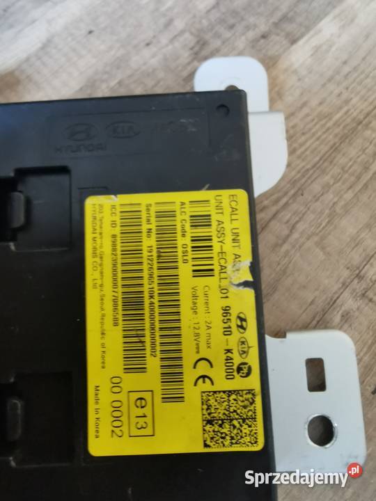 Jednostka sterująca do Hyundai Kona electric Pielgrzymka