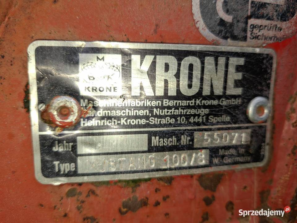 Pług obrotowy 3 Krone łódzkie