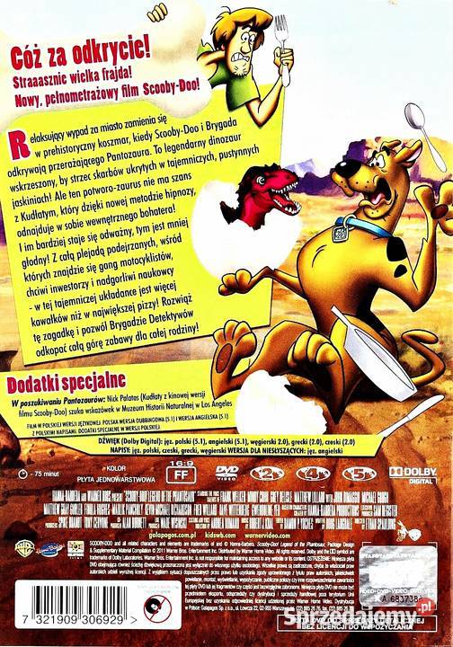 SCOOBYDOO EPOKA PANTOZAURA wielkopolskie Kalisz