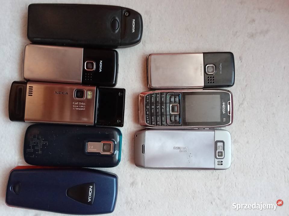 Zestaw telefonów Nokia całość Włocławek sprzedam