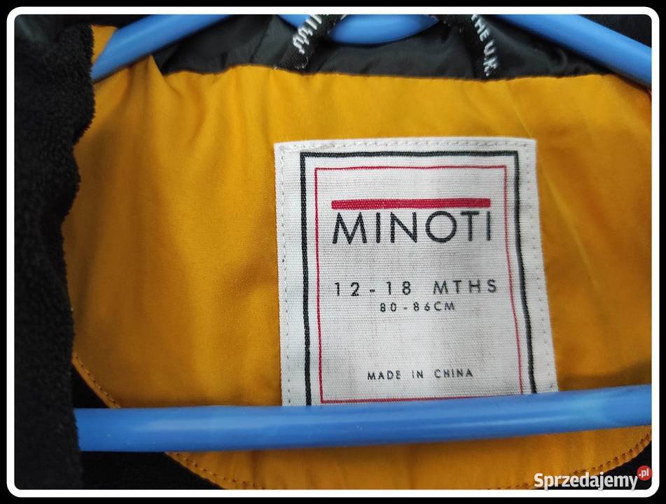 Musztardowa kurtka dziecka 12 18 miesięcy 86 Płock