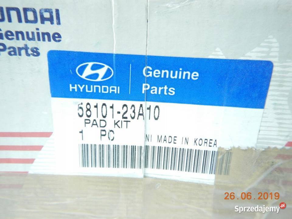 KLOCKI HAMULCOWE HYUNDAI SCOUPE SONATA ASO lubelskie