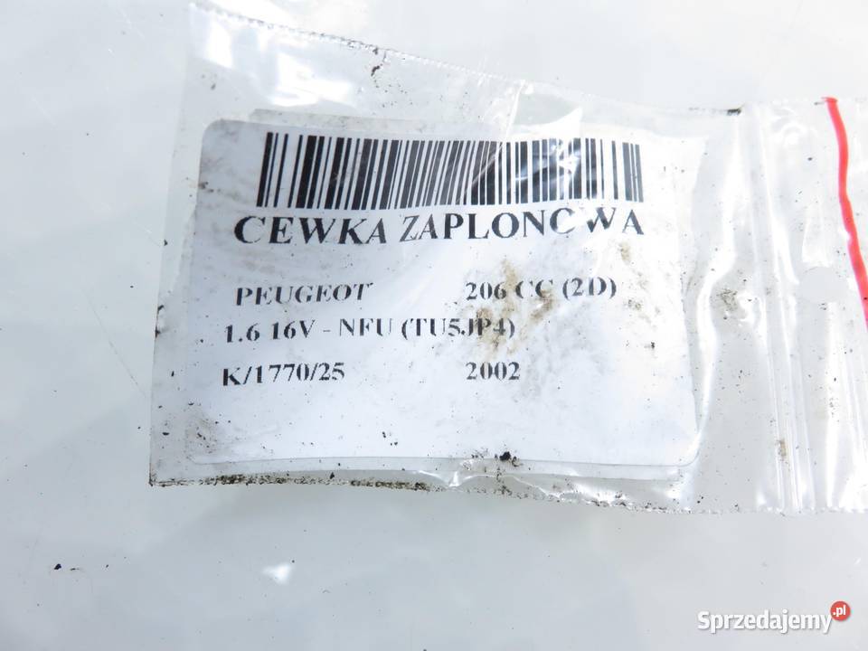 CEWKA PEUGEOT 206 CC 16 16V NFU 0040102045 osobowe