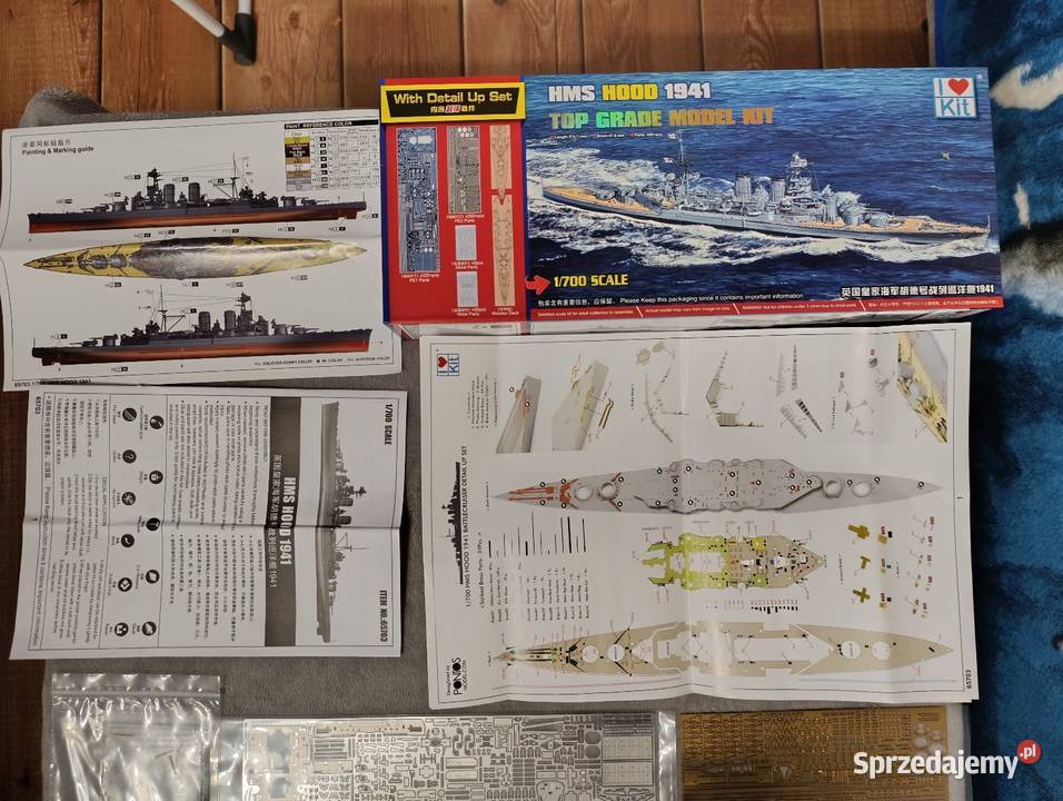 HOOD plastikowy model okretu 1700 Pozostałe