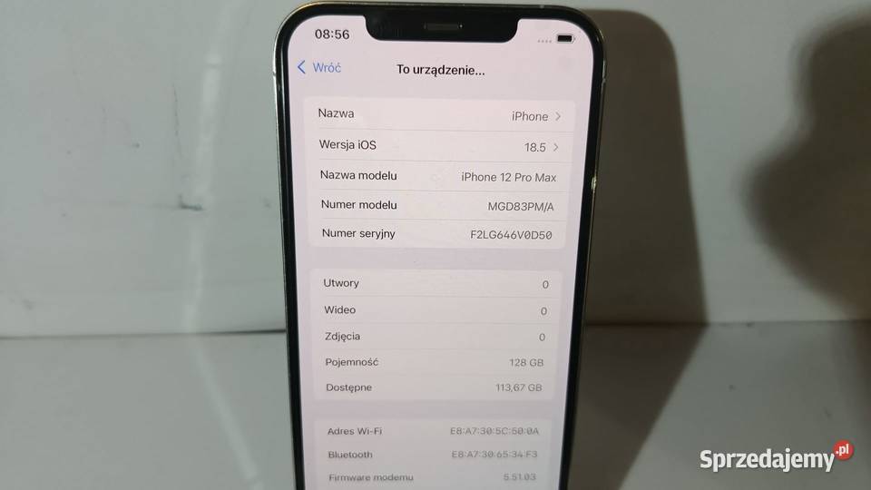 Smartfon APPLE iPhone 12 Pro 128GB sprzedam