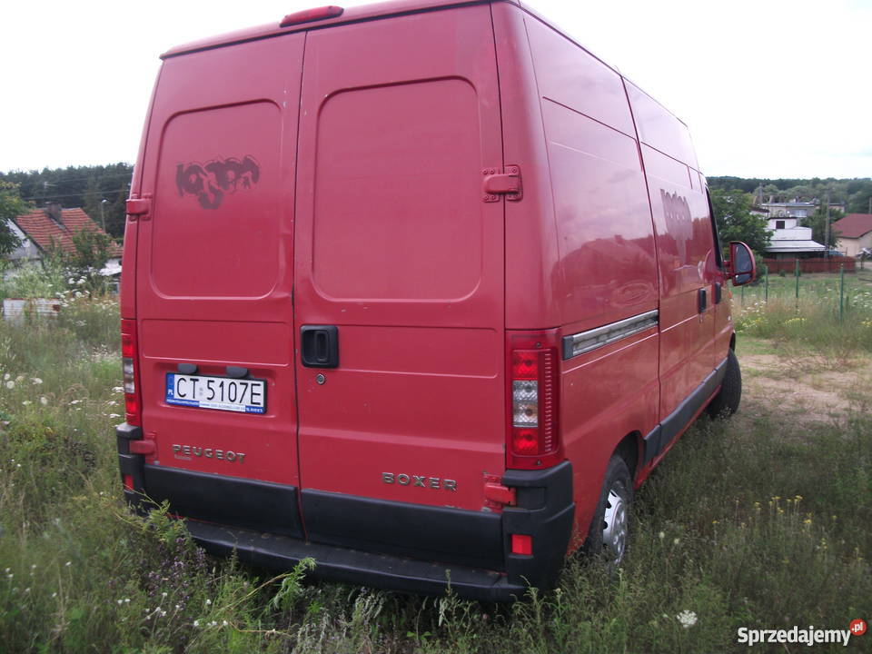 tanio bus peugeot boxer 22hdi serwisowany 3500kg Brodnica